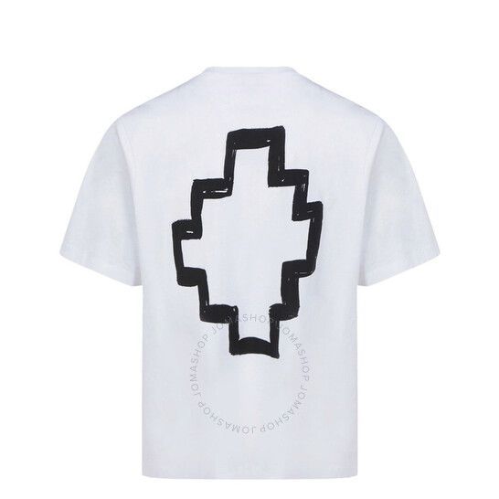 Marcel Burlon 로고 프린트 티셔츠 Marcel Burlon Logo Print T-Shirt