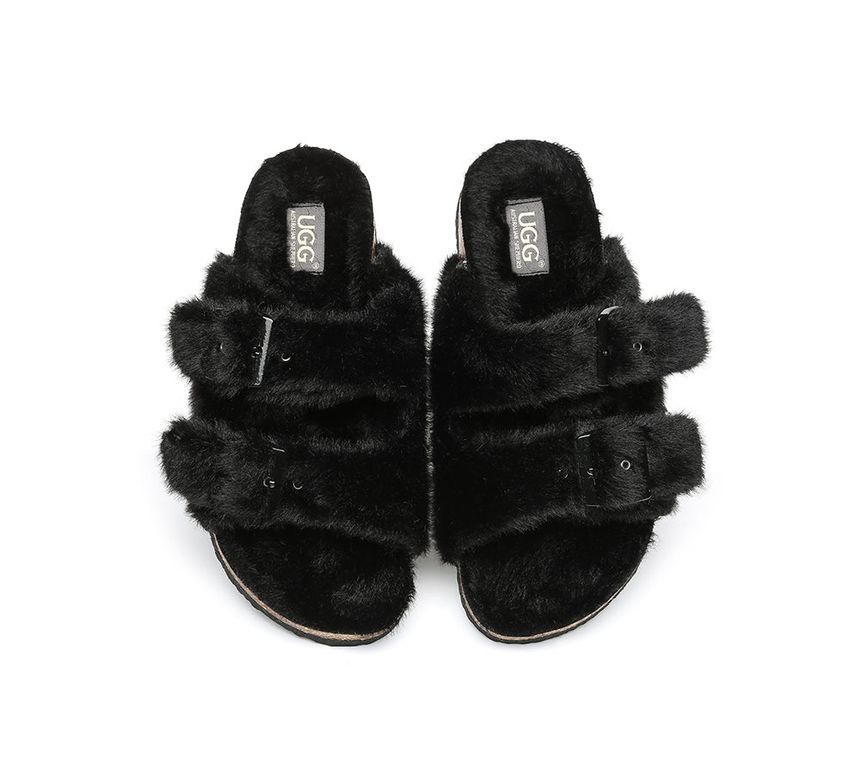 어그(Ugg) | 호주어그 에버어그 24FW 밀라 Myla 버켄 퍼 슬리퍼 AS5013 | 트렌비
