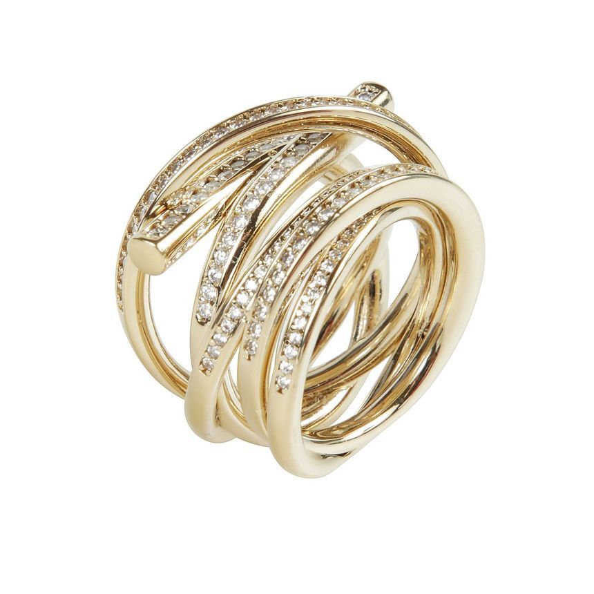 살바토레 페라가모 간치니 장식 링 Salvatore Ferragamo Gancini Embellished Ring