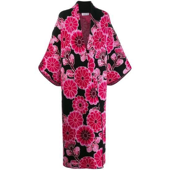 발렌시아가 코트 595099 T1540 8068 PINK BLACK