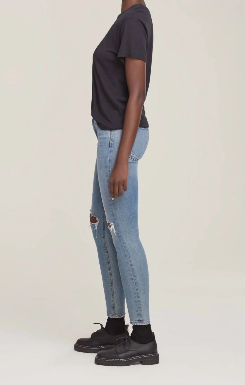 솔터 소피 미드 라이즈 앵클 진 Sophie Mid Rise Ankle Jeans In Salter