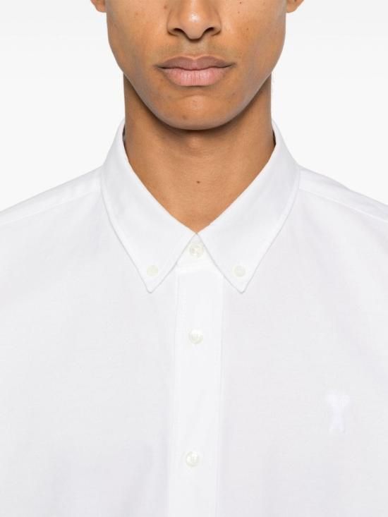 아미 긴팔 셔츠 USH060 CO0031 168 WHITE