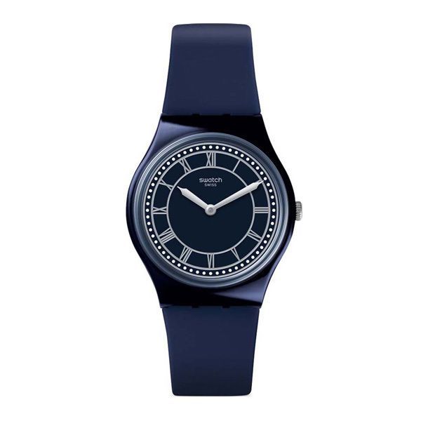 스와치 손목 시계 공용 젤리 BRIT-IN BLUE BEN GN254