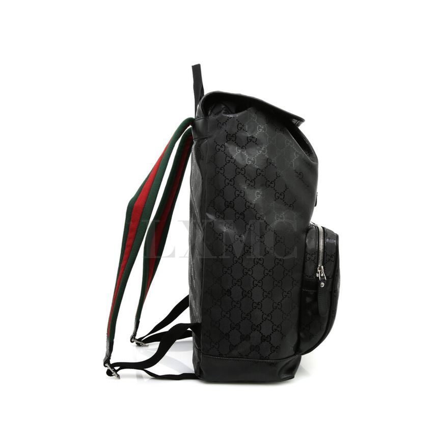 Gucci Crystal Black Backpack 500C Fiat Tricolor Lux | eBay