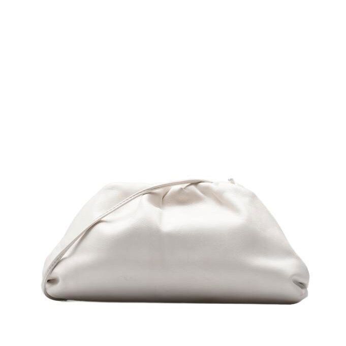 ショルダーバッグ BOTTEGA VENETA  Crossbody Bags Men Leather White BOTTEGA VENETA Spazzolato Intrecciato Mens Crossbody