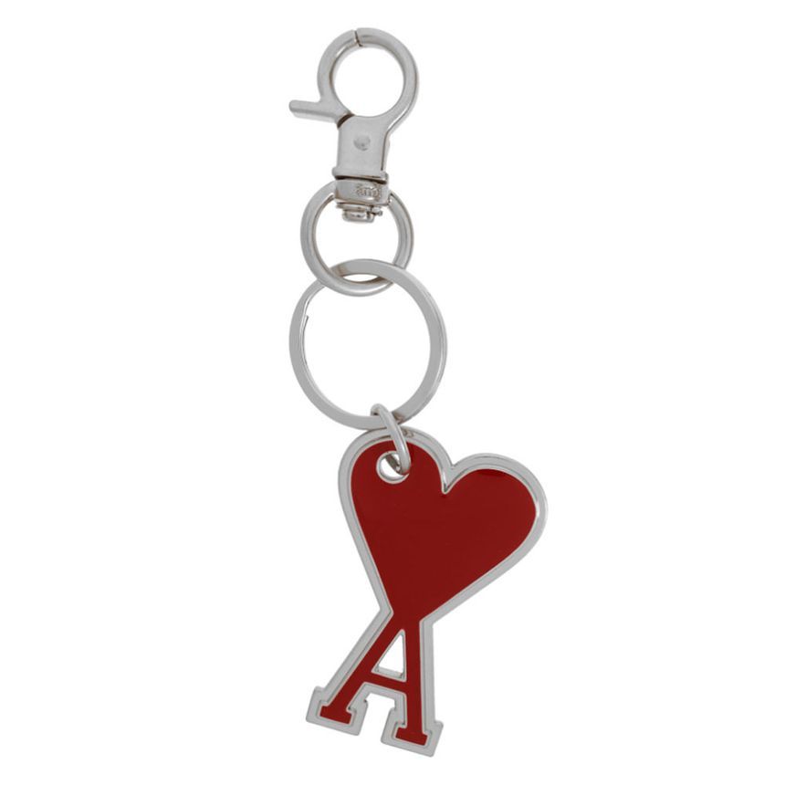 ★AMI PARIS★ 24FW Heart Logo Keyring Red UKR906 363 686 AMI 24FW Heart Logo Keyring Red UKR906 363 686 116299171 | eBay