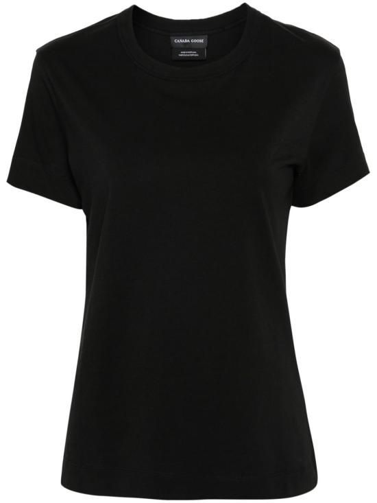 24FW 캐나다구스 반팔 티셔츠 1400WB 5161 BLACK