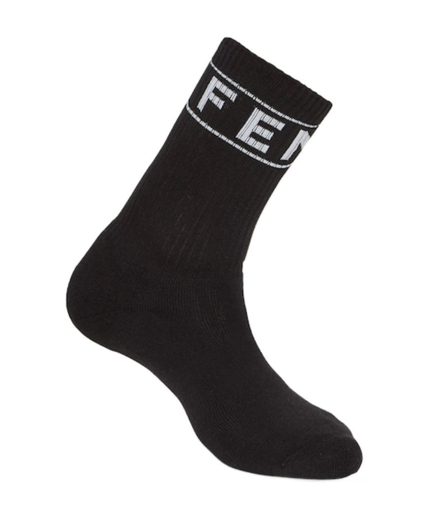 Fendi 24SS 293 BLACK FENDI mens socks FXZ970ANOGF0ZE7