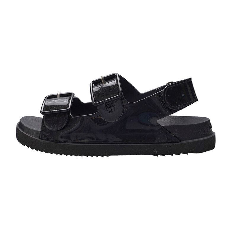 중고 (size:240mm) 블랙 러버 GG 수프림 미니 여성 샌들 660243 J8700 1000