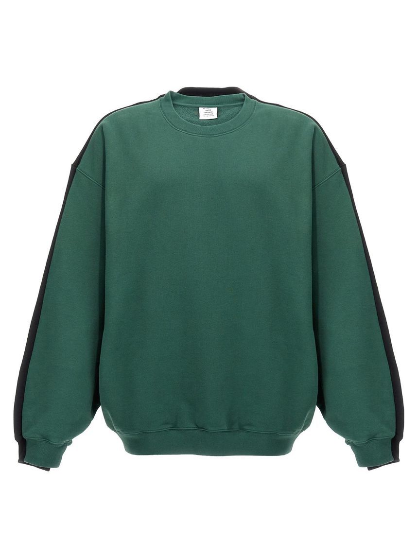 VETEMENTS 'Polizei/Securite' sweatshirt UA65CW423GPOLIZEIGREENBLACK
