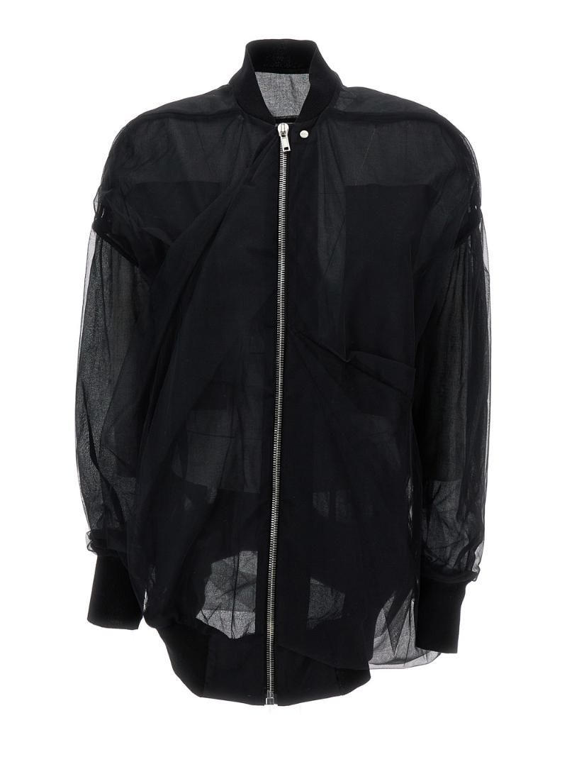 릭 오웬스 봄버 자켓 RP01D2732TU 09 BLACK