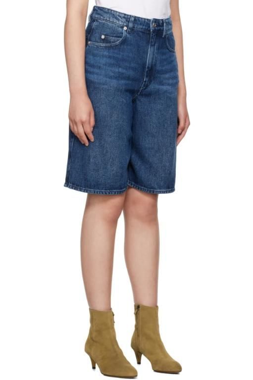 [이자벨마랑 에뚜왈]Blue Balina Denim Shorts 232599F088002