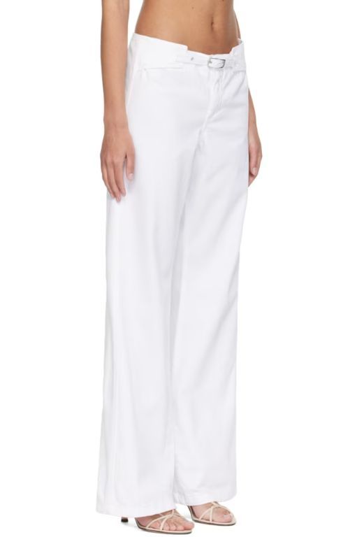 [GIMAGUAS]White Nicole Jeans 241776F087030