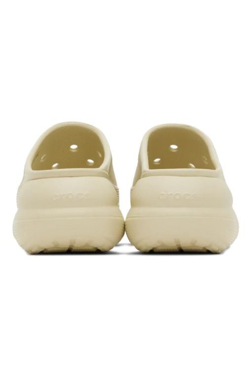 [크록스]Off White Crush Slides 241209F124007