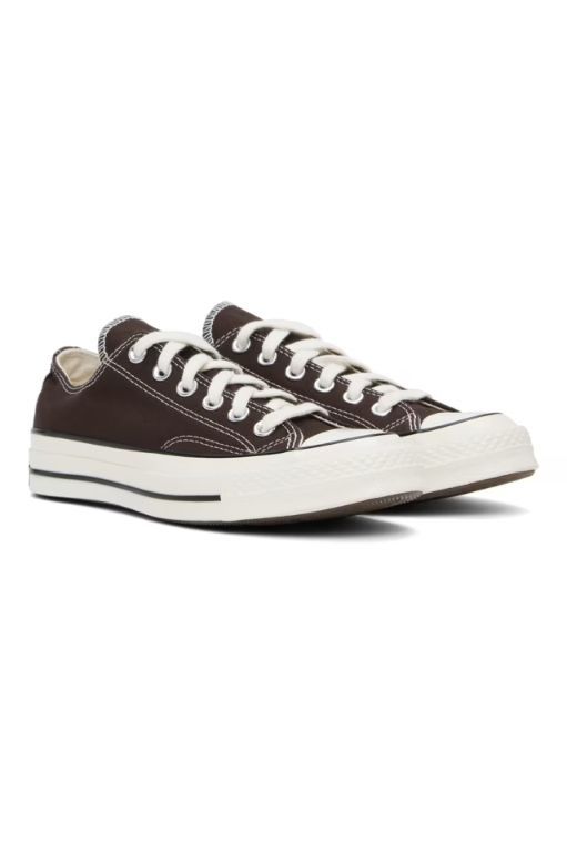 컨버스(Converse) | [컨버스]Brown Chuck 70 Low Top Sneakers 242799M237038 | 트렌비