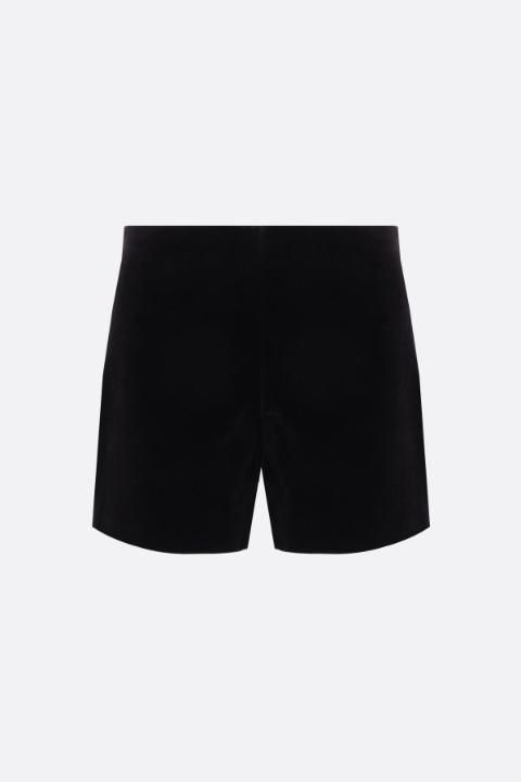 [E32]발렌티노 가라바니 5B0RF2V78WY0NO 여성 반바지 핫팬츠 숏팬츠 숏츠 데님숏츠 VALENTINO GARAVANI velvet shorts with bow