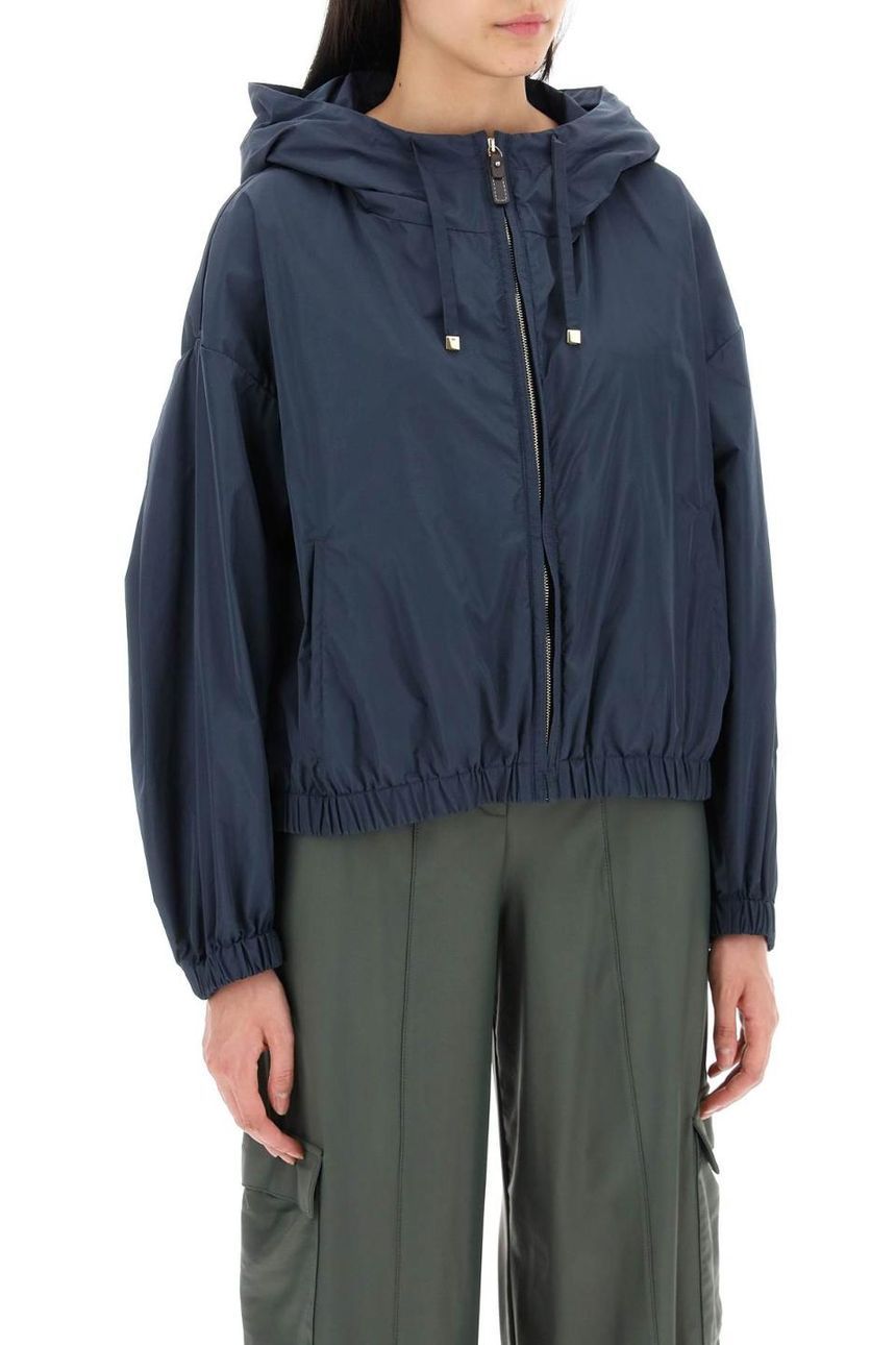 MAX MARA THE CUBE technical taffeta hooded jacket TAFFCI/024NS