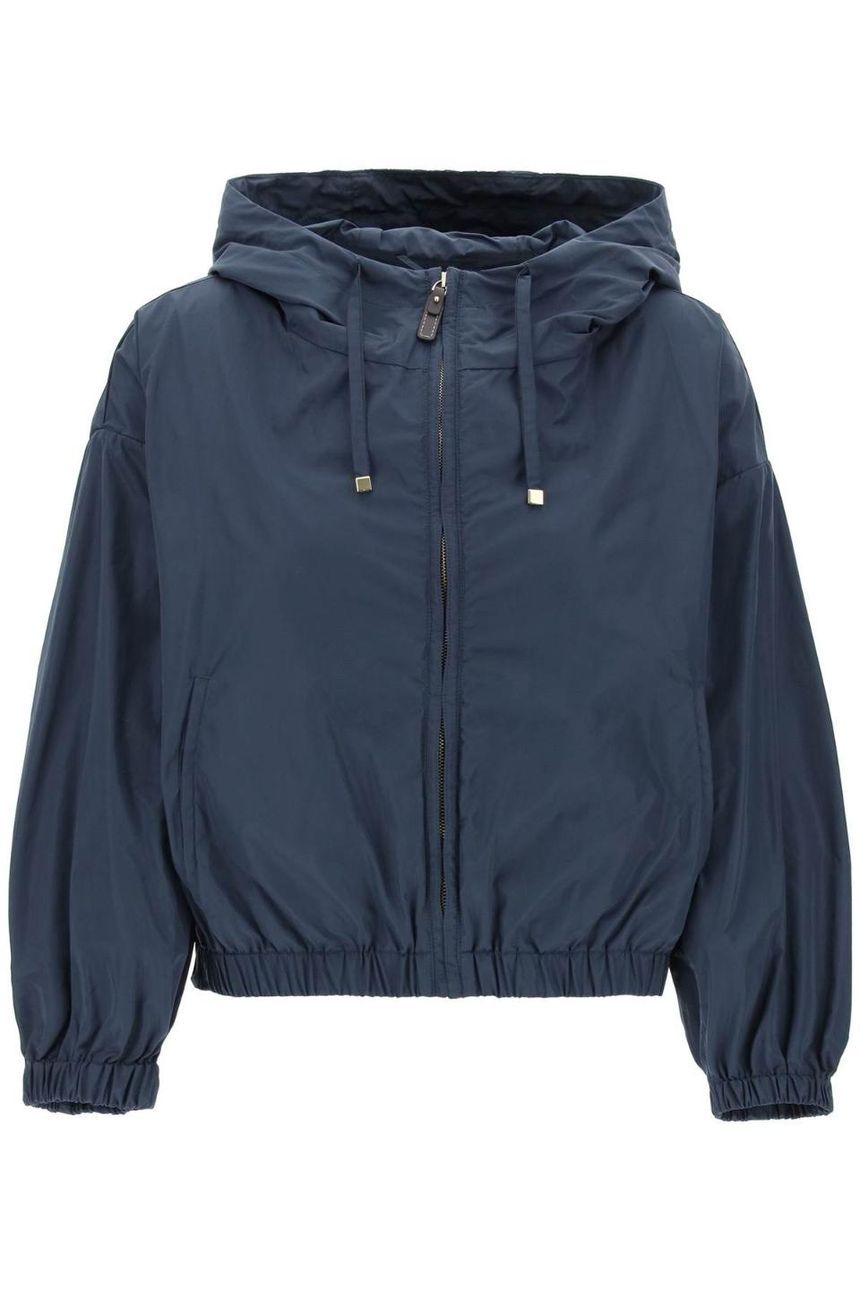 MAX MARA THE CUBE technical taffeta hooded jacket TAFFCI/024NS