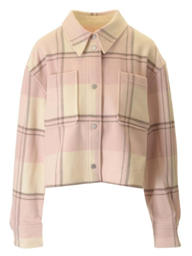 캐나다구스 Boxy fit flannel shirt 4892W1719 JP2