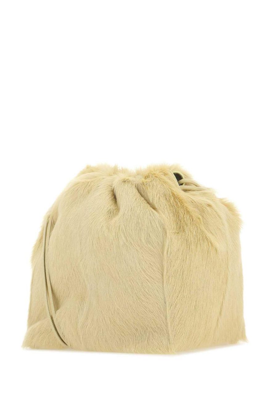 JIL SANDER 크림 퍼 만두 버킷백 J07WG0027P5151 740