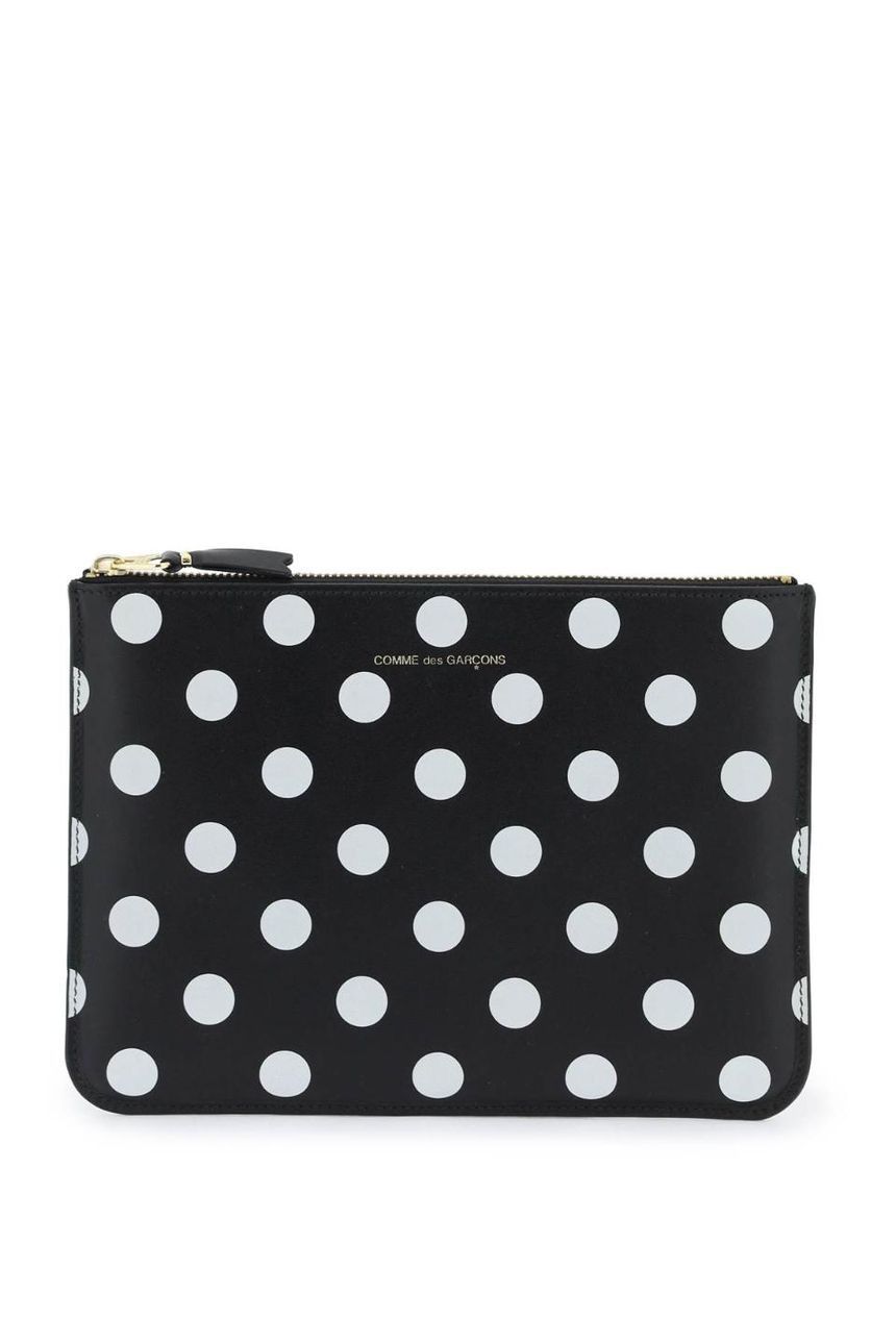 COMME DES GARCONS WALLET 폴카 도트 파우치 SA5100PD/BLCK