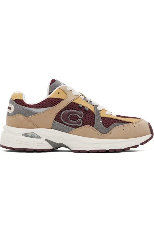 [코치]Brown   Burgundy C301 Sneakers 251903M237005