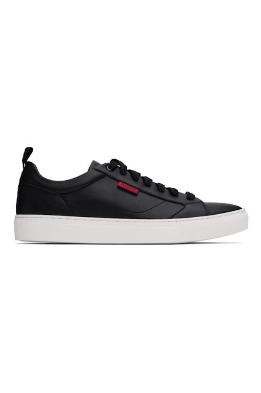 [휴고보스]Black Cupsole Sneakers 242084M237012