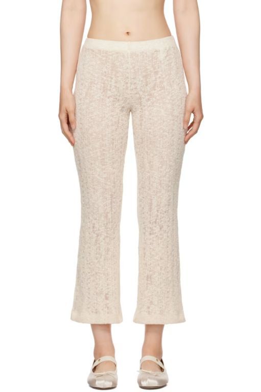 [BITE]Off White Whisper Lounge Pants 242734F086000