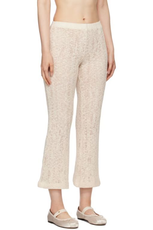 [BITE]Off White Whisper Lounge Pants 242734F086000