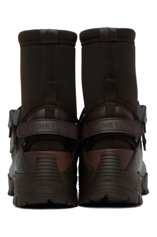 25 SS Yume Yume 브라운 클라우드 워커 부츠 232844M236000