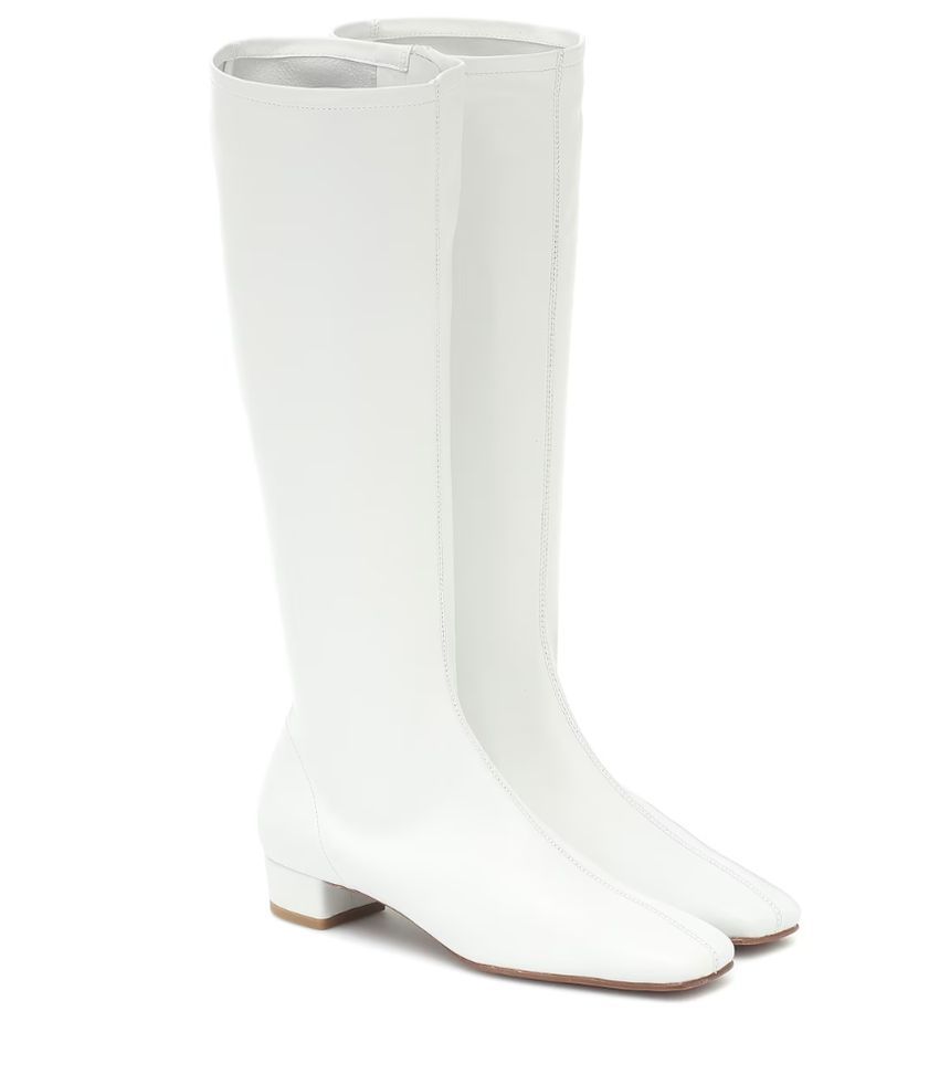 [NB04] BY FAR 여성 부츠 Edie leather knee high boots P00485511