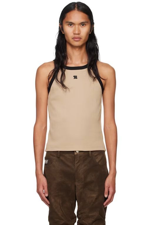 [MISBHV]Beige Sex Tank Top 242937M214004