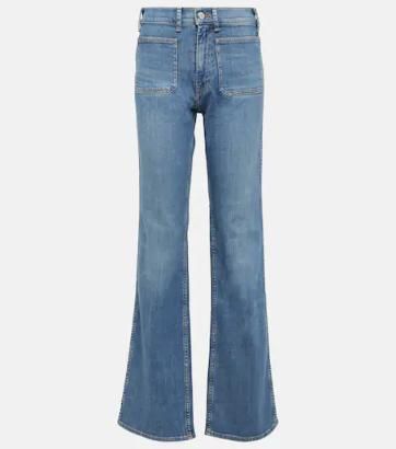 [NB04] 폴로 랄프로렌 여성 청바지 Flared mid rise jeans P00767415