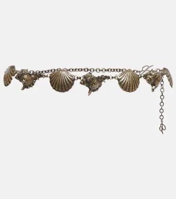 [NB04] 블루마린 여성 벨트 Seashell embellished belt P00772689
