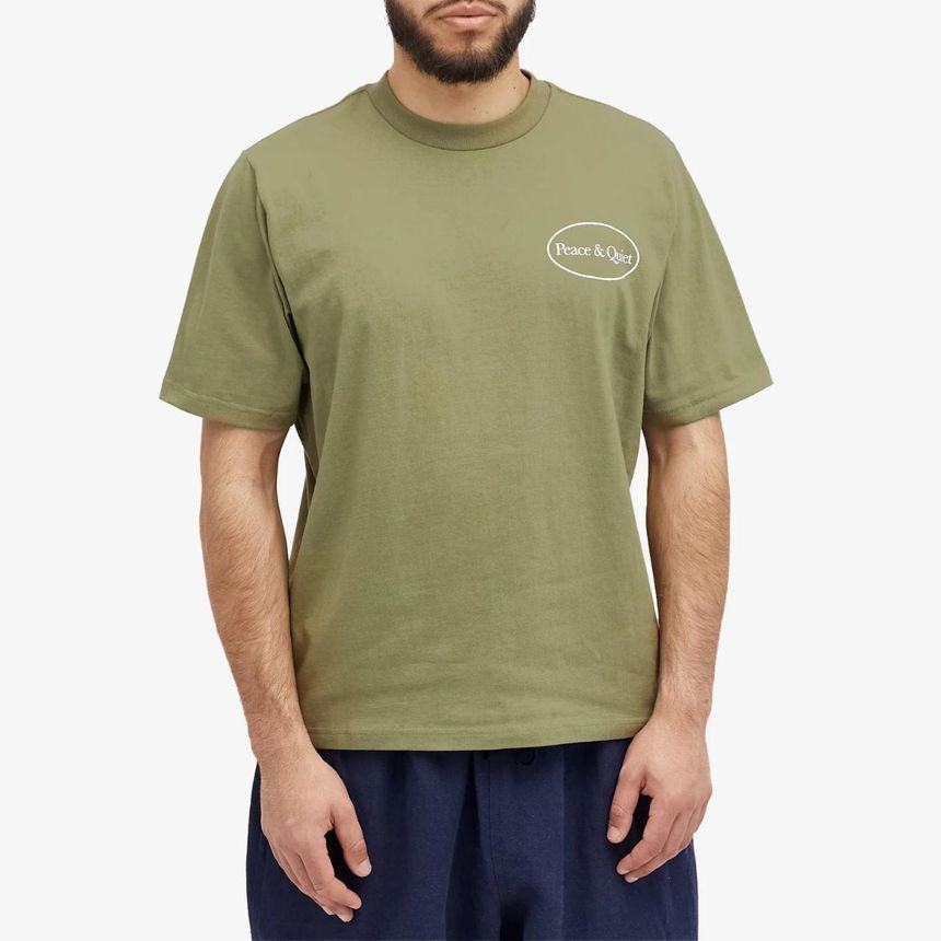 [NB15] Museum of Peace and Quiet 남성 티셔츠 Museum of Peace and Quiet Museum Hours T Shirt MOPQ-SS24-03-GR