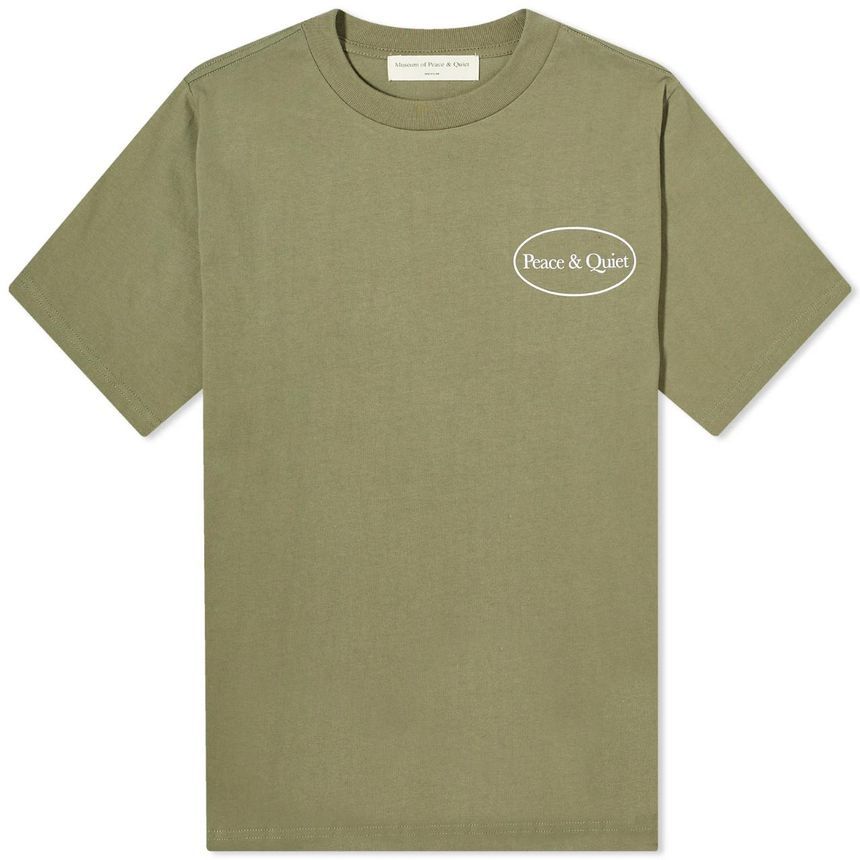 [NB15] Museum of Peace and Quiet 남성 티셔츠 Museum of Peace and Quiet Museum Hours T Shirt MOPQ-SS24-03-GR
