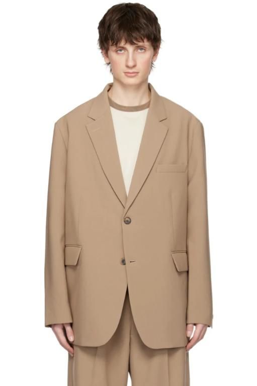 25 SS THE FRANKIE SHOP 탠 베오 블레이저 231115M195018