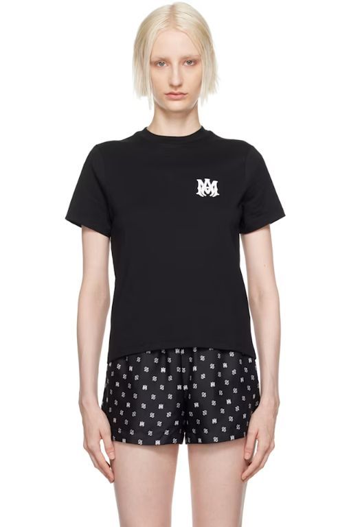 [아미리]Black Core Logo T Shirt 242886F110014