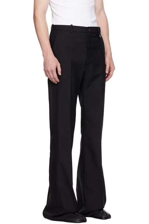 [EGONlab]Black Samy Trousers 242830M191003