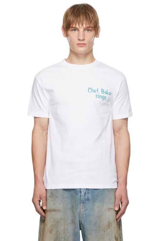 와코마리아 화이트 체트 베이커 티셔츠 CHETBAKER WM TEE01 TP839826184