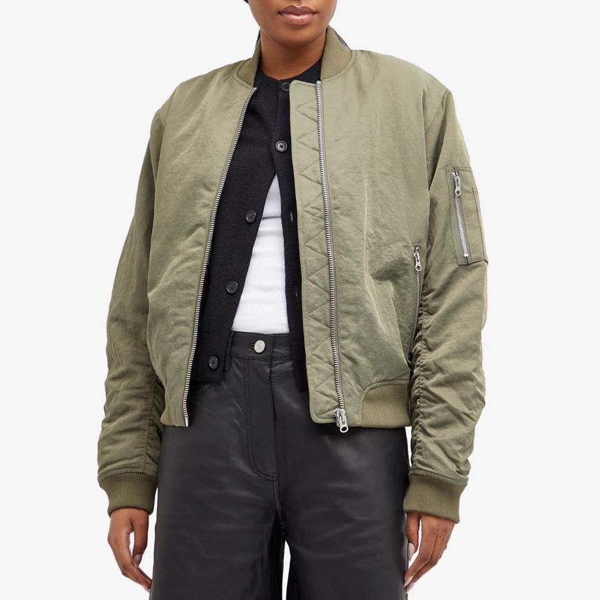 삼소앤삼소 Samsoe Samsoe Mae Bomber Jacket F23100184-180515TCX
