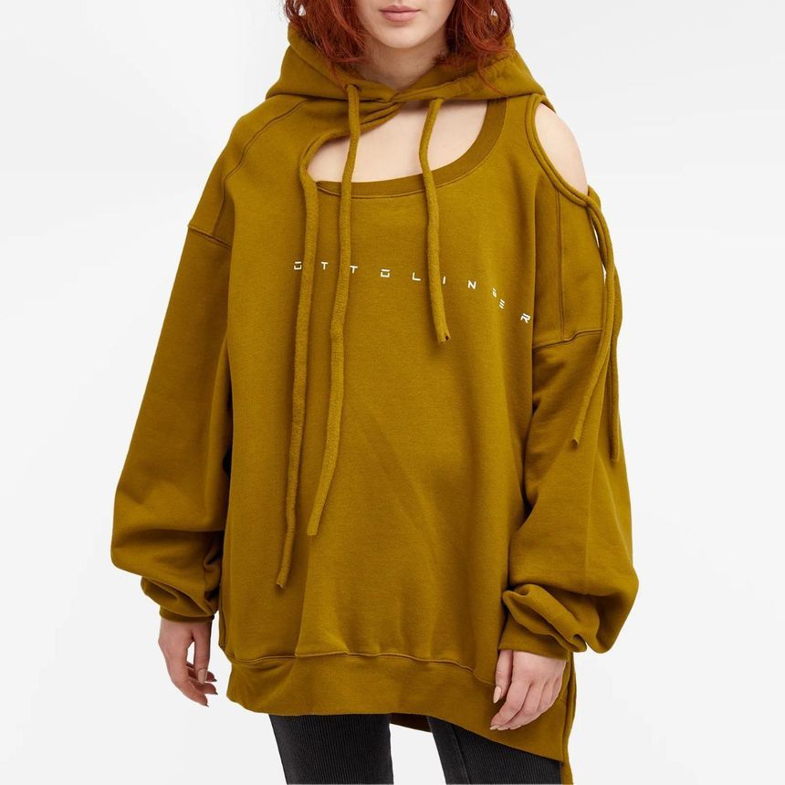 오토링거 Ottolinger Deconstructed Hoodie 1503902-MILGRE