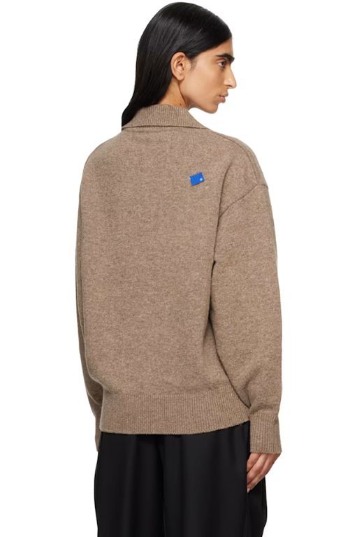 아더에러(Ader Error) | [아더에러]Beige TRS Tag Knit 02 Polo 242039F096001 | 트렌비