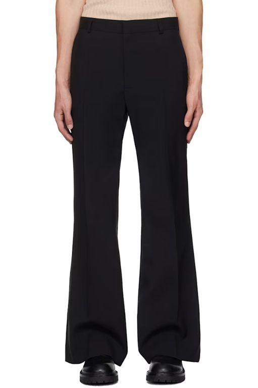 [WALTER VAN BEIRENDONCK]Black Elephant Trousers 242278M191010