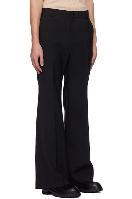 [WALTER VAN BEIRENDONCK]Black Elephant Trousers 242278M191010