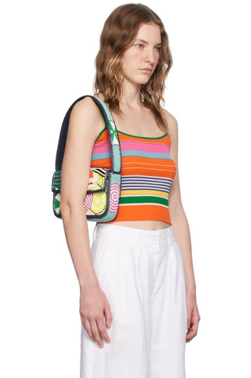 Multicolor Soleil Tank Top 242386F111002