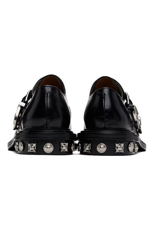[토가 비릴리스]Black Polido Monkstraps 242688M243001