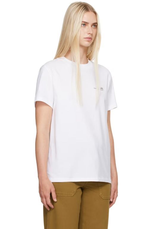 [아페쎄]White Standard Item T Shirt 242252F110004