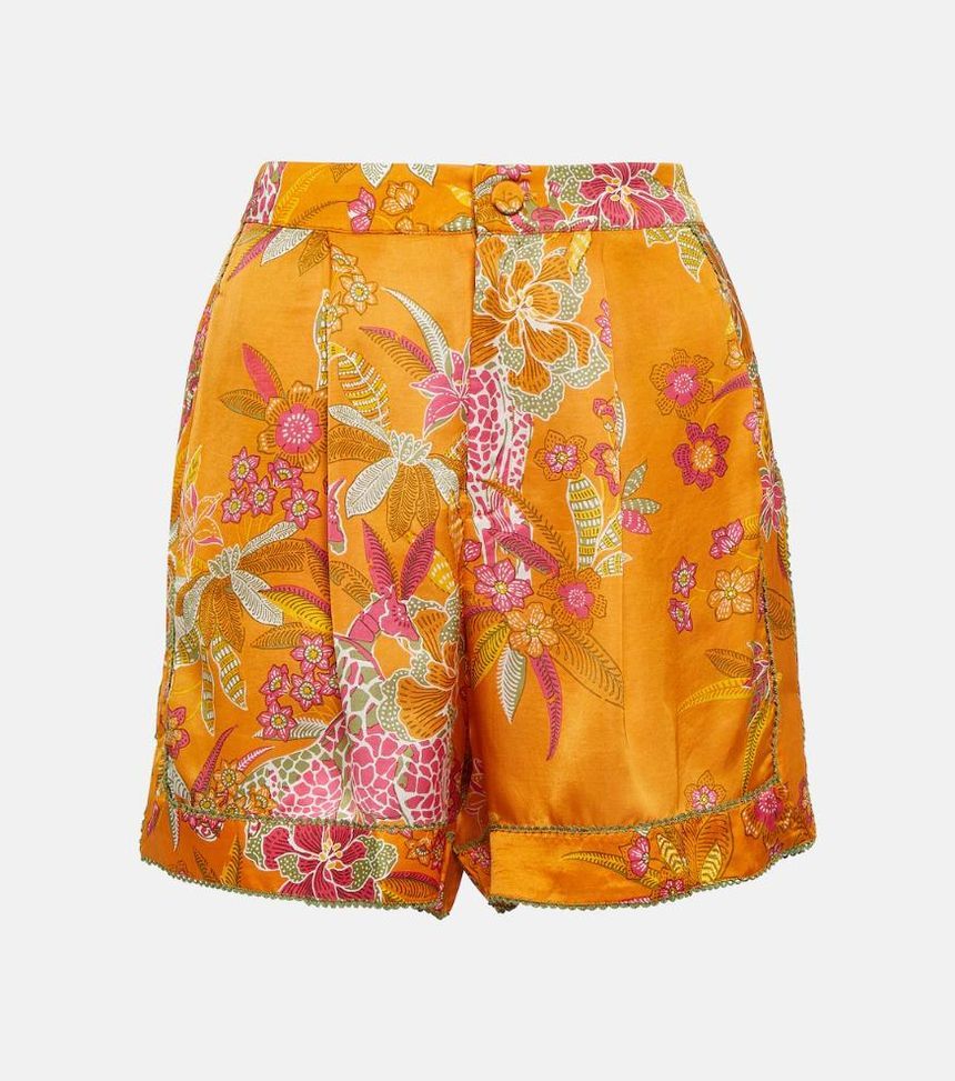 25 SS POUPETTE ST BARTH Isabelle 플로럴 하이라이즈 쇼츠 TP545259764