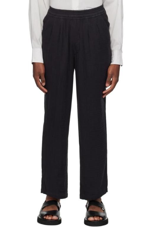 [True Tribe]Black Chill Steve Sweatpants 232591M191001